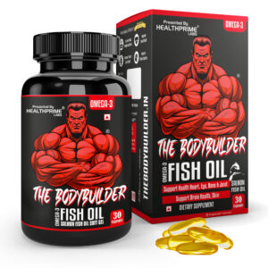 Omega 3 Fish Oil 1000mg with EPA+DHA for Heart & Muscle Health  (30 Capsules)