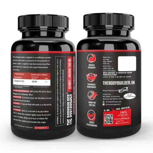 HEALTHPRIME LABS The Bodybuilder L-Arginine